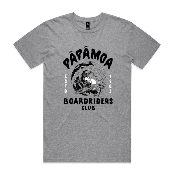 MENS T-SHIRT - GREY SKELETON  Thumbnail